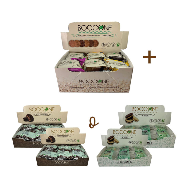 1 DISPLAY DE COOKIES + 2 DOCENAS A ELECCION