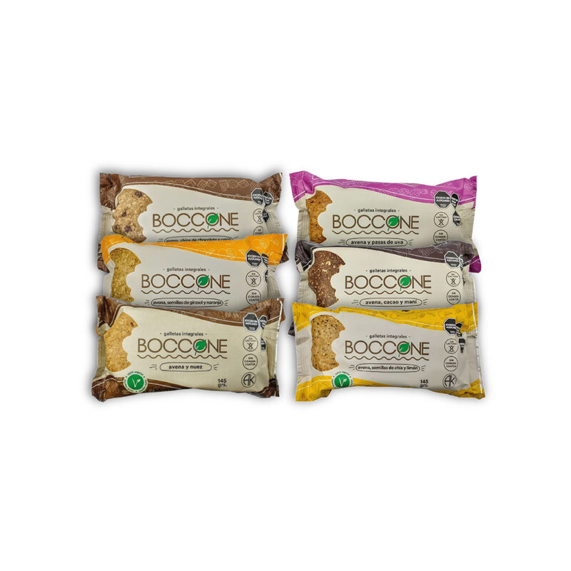 6 COOKIES X 145GR SURTIDAS